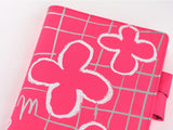 Hobonichi Techo A5 Cousin Cover + Book - Makoto Matsubayashi: Pink Flowers