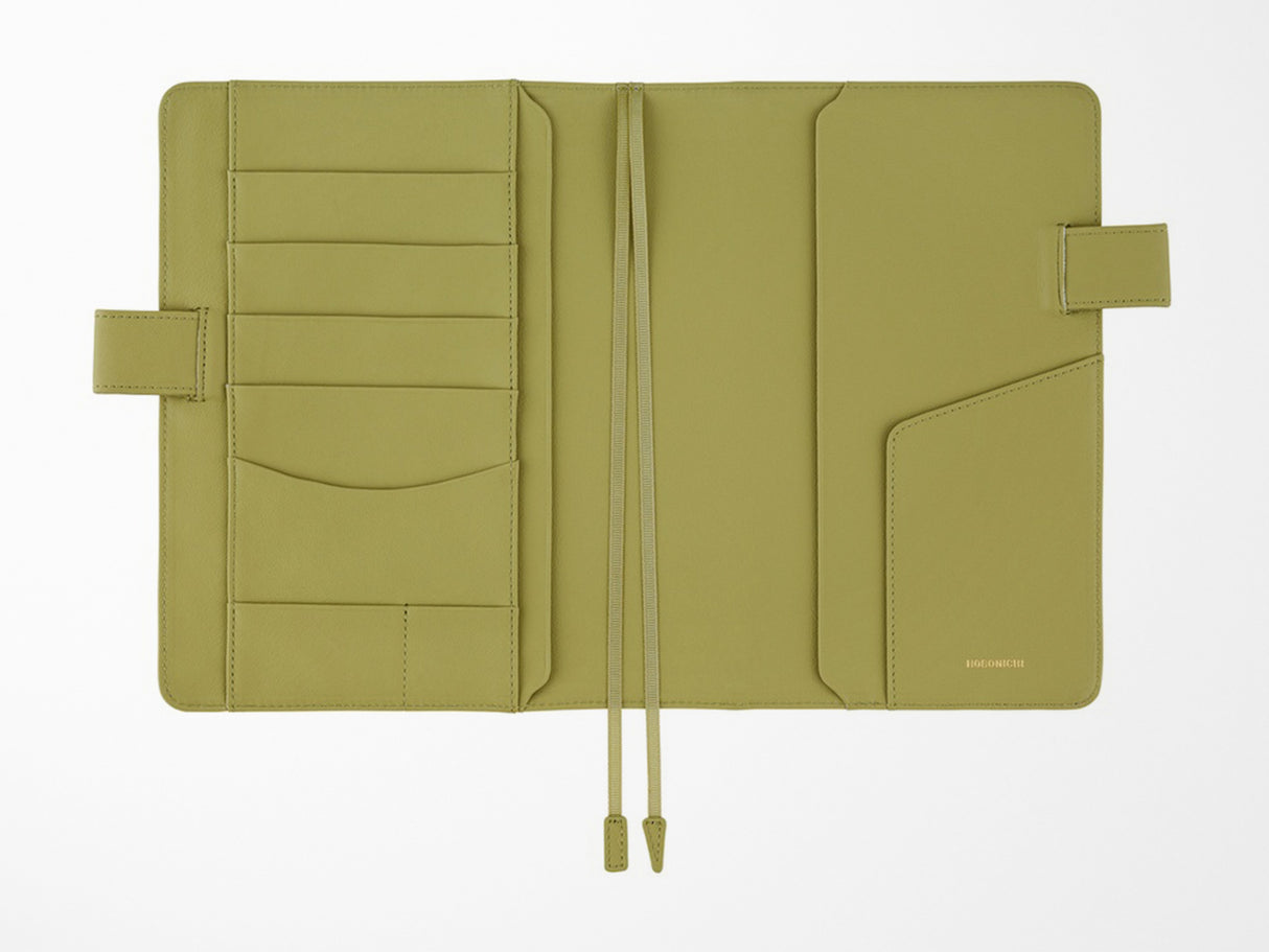 Hobonichi Techo A5 Cousin Cover + Book - Sage Green Leather