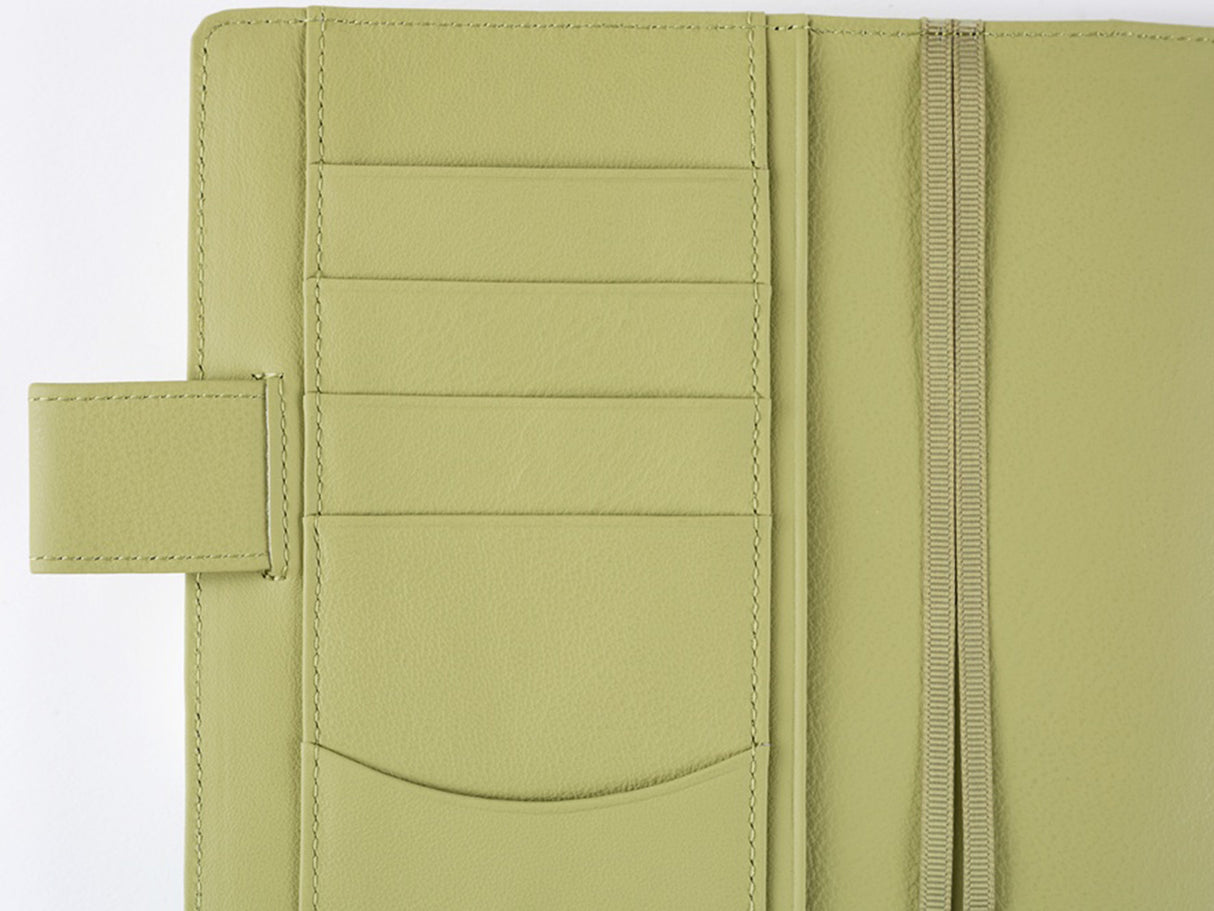 Hobonichi Techo A5 Cousin Cover + Book - Sage Green Leather