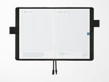Hobonichi Techo A5 Cousin Cover + Book - TS Basic Black Leather
