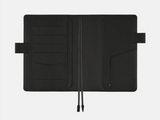 Hobonichi Techo A5 Cousin Cover + Book - TS Basic Black Leather