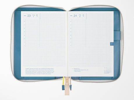 Hobonichi Techo A5 Cousin Cover + Book - minä perhonen: aalto