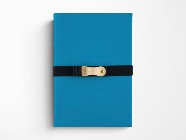 Hobonichi Techo A5 Cousin Cover Only - Folio: Ocean Blue