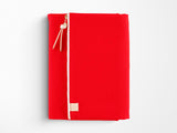 Hobonichi Techo A5 Cousin Cover - Tragen Red