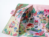 Hobonichi Techo A5 Cousin Cover - Yumi Kitagishi: White Cat Village
