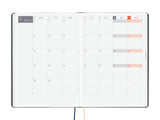 Hobonichi Techo A5 Hon 2027 - Slash (Navy)