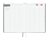 Hobonichi Techo A5 Hon 2027 - Slash (Navy)