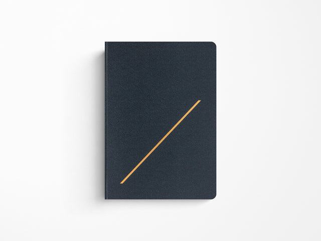 Hobonichi Techo A6 Hon 2027 - Slash (Navy)