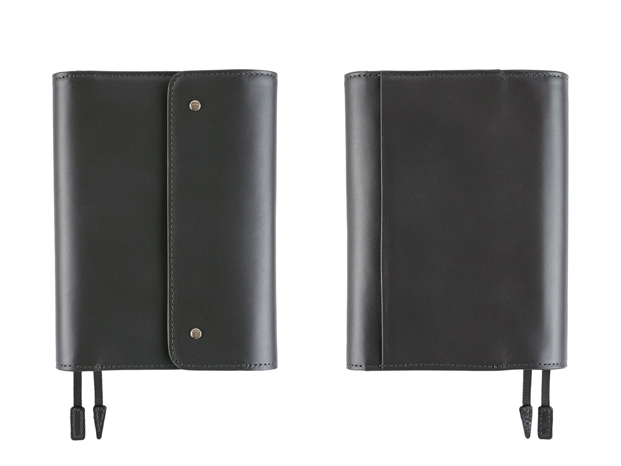 Hobonichi Techo A6 Original COVER ONLY - Leather Charcoal Grey