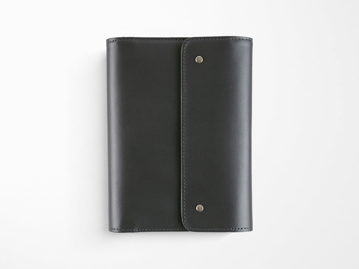 Hobonichi Techo A6 Original COVER ONLY - Leather Charcoal Grey*