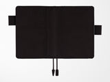 Hobonichi Techo A6 Original Cover - Black x Clear Blue