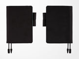 Hobonichi Techo A6 Original Cover - Black x Clear Blue