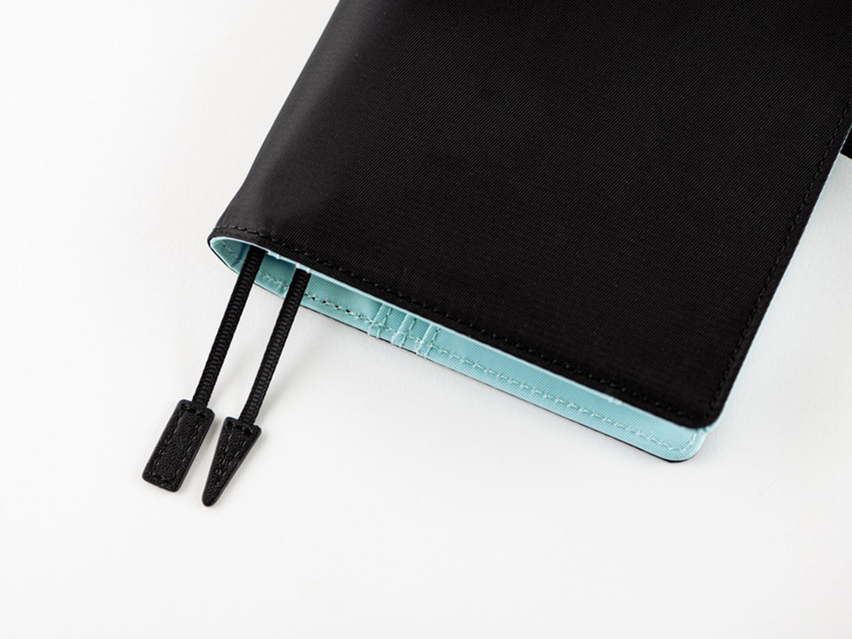 Hobonichi Techo A6 Original Cover - Black x Clear Blue