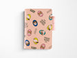 Hobonichi Techo A6 Original Cover + Book - Candy Stripper Random Dog & Cat