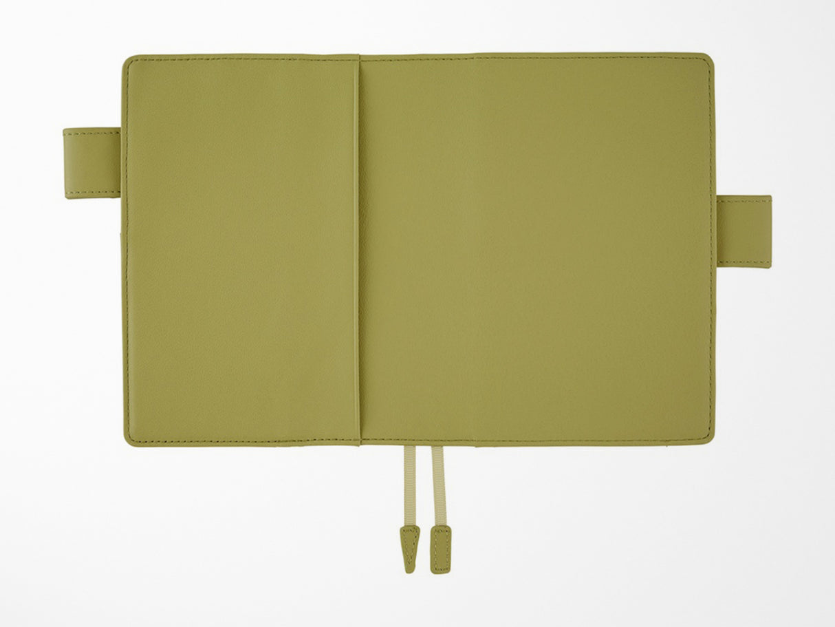 Hobonichi Techo A6 Original Cover + Book - Leather: Sage Green