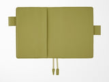 Hobonichi Techo A6 Original Cover + Book - Leather: Sage Green
