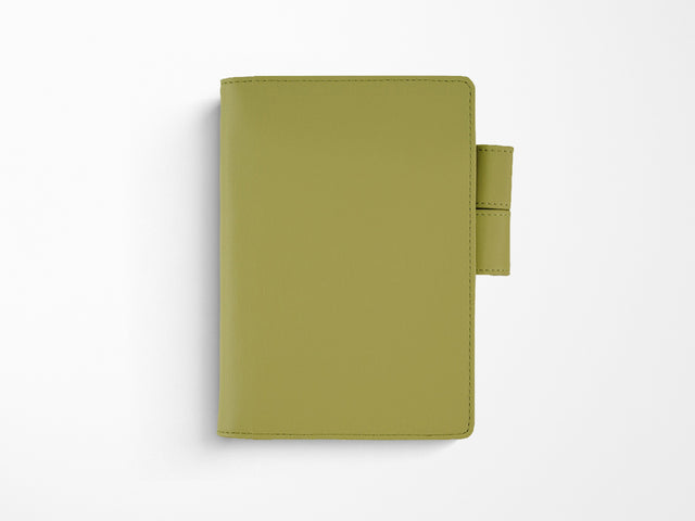 Hobonichi Techo A6 Original Cover + Book - Leather: Sage Green