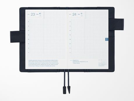 Hobonichi Techo A6 Original Cover + Book - Navy
