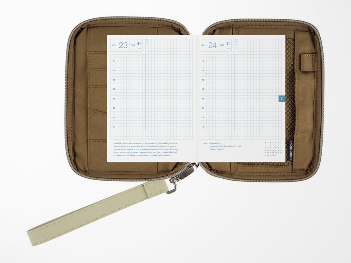 Hobonichi Techo A6 Original Cover + Book - Quilt