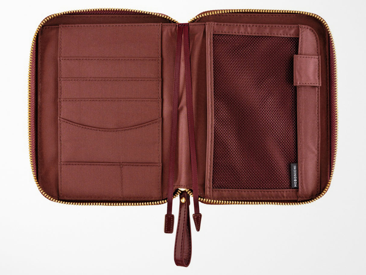Hobonichi Techo A6 Original Cover + Book - Single Color: Amarone