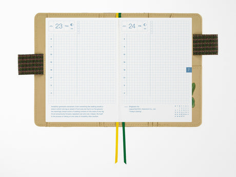 Hobonichi Techo A6 Original Cover + Book - Tolight: Garden of Botany