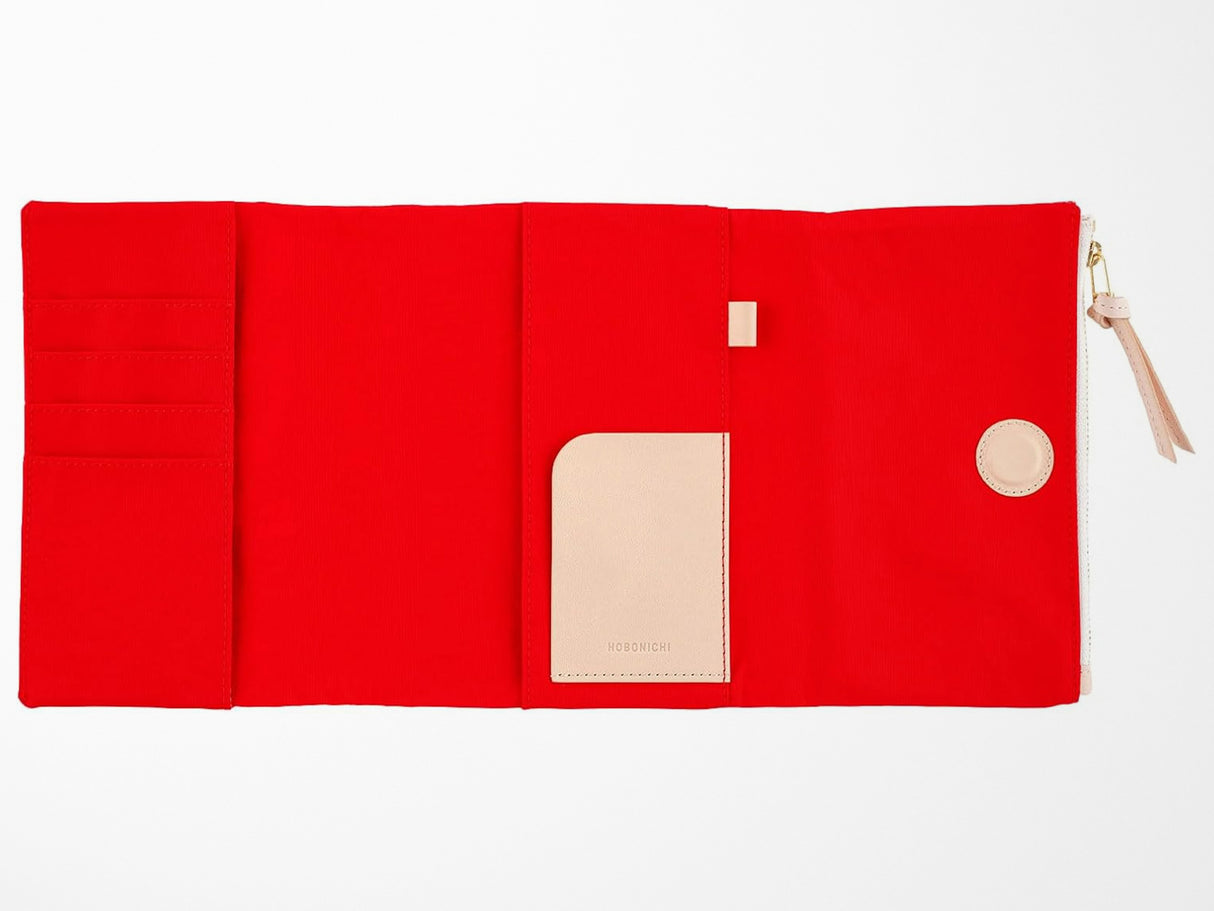 Hobonichi Techo A6 Original Cover + Book - Tragen Red