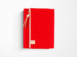 Hobonichi Techo A6 Original Cover + Book - Tragen Red