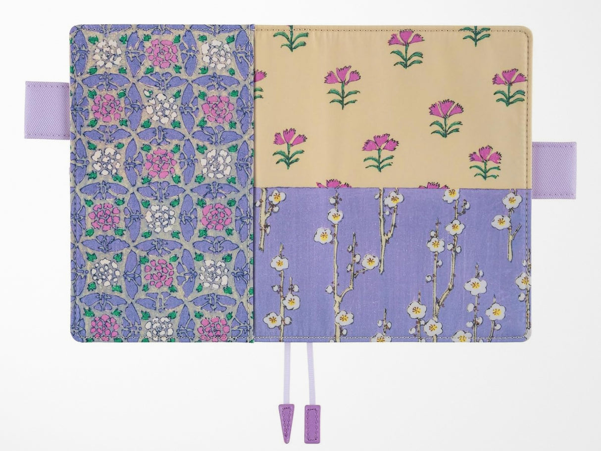 Hobonichi Techo A6 Original Cover + Book - Unsodo: Bijutsukai Plum and Dianthus
