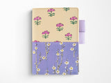 Hobonichi Techo A6 Original Cover + Book - Unsodo: Bijutsukai Plum and Dianthus
