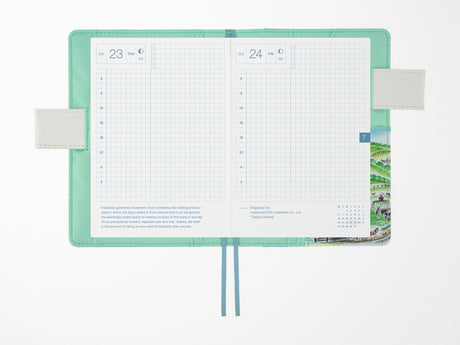 Hobonichi Techo A6 Original Cover + Book - Virginia Lee Burton The Little House