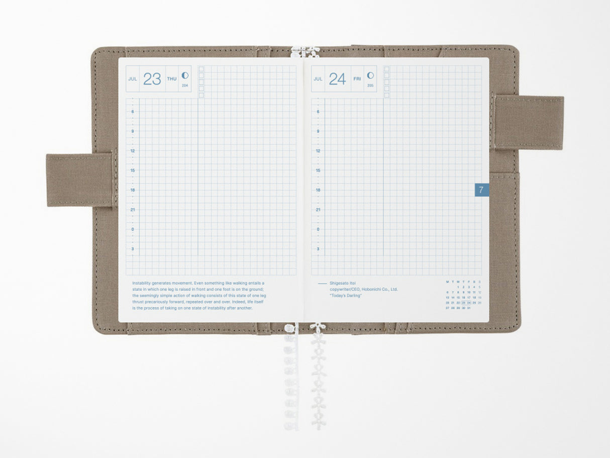 Hobonichi Techo A6 Original Cover + Book - iyo okumi A Story About Me