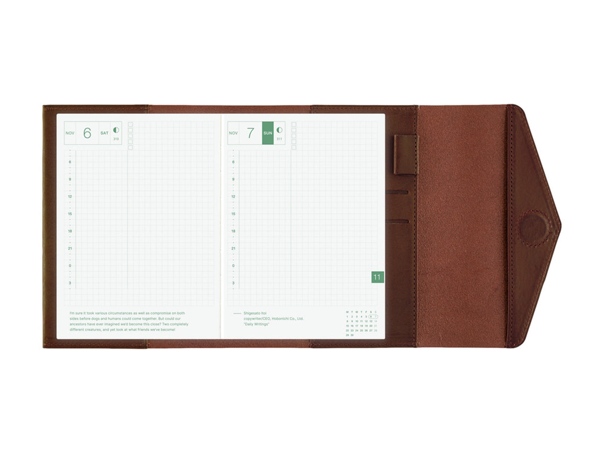 Hobonichi Techo A6 Original Cover - Glow: Chianti