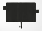 Hobonichi Techo A6 Original Cover - TS Basic Black Leather