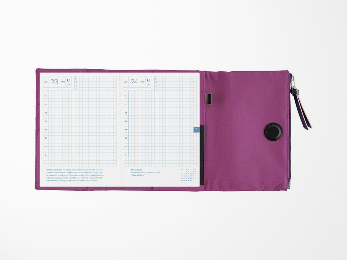 Hobonichi Techo A6 Original Cover - Tragen Purple
