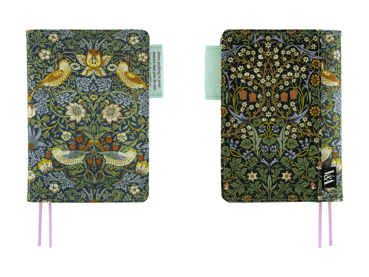 Hobonichi Techo A6 Original Cover - V&A Series: Strawberry Thief