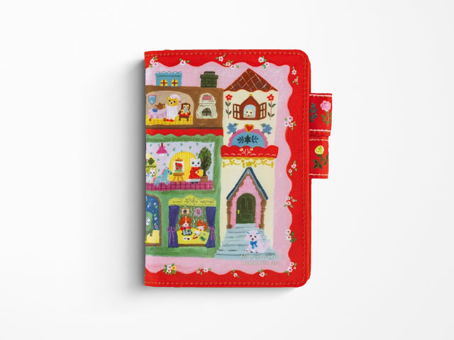 Hobonichi Techo A6 Original Cover - Yumi Kitagishi: White Cat House