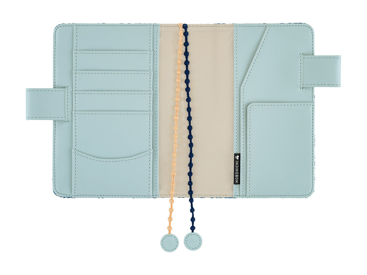 Hobonichi Techo A6 Original Cover - mina perhonen: felice (Blue)