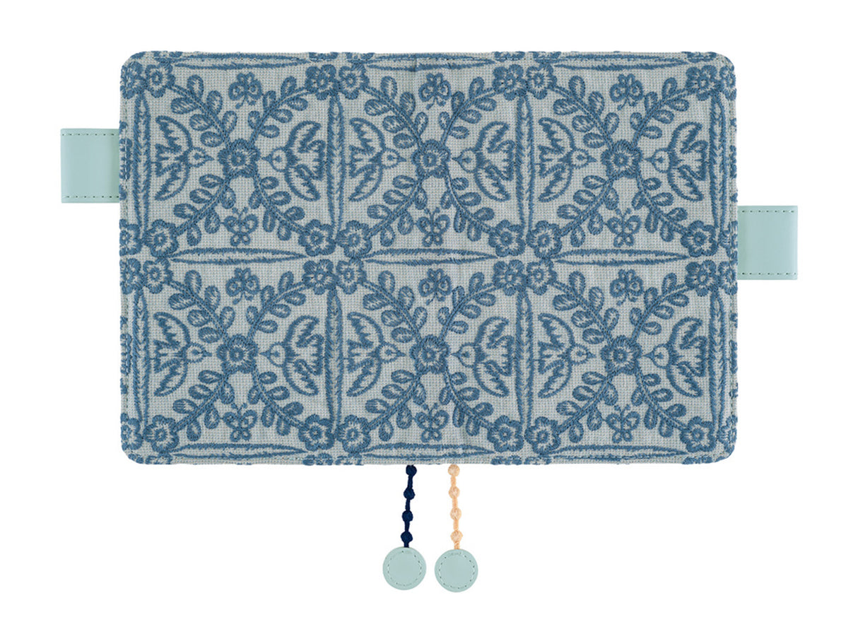 Hobonichi Techo A6 Original Cover - mina perhonen: felice (Blue)