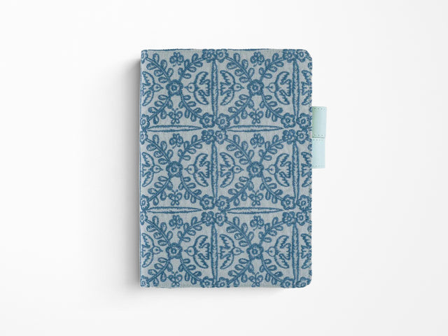 Hobonichi Techo A6 Original Cover - mina perhonen: felice (Blue)