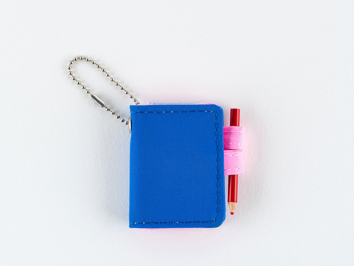 Hobonichi Techo Mini Keychain - Blue x Pink