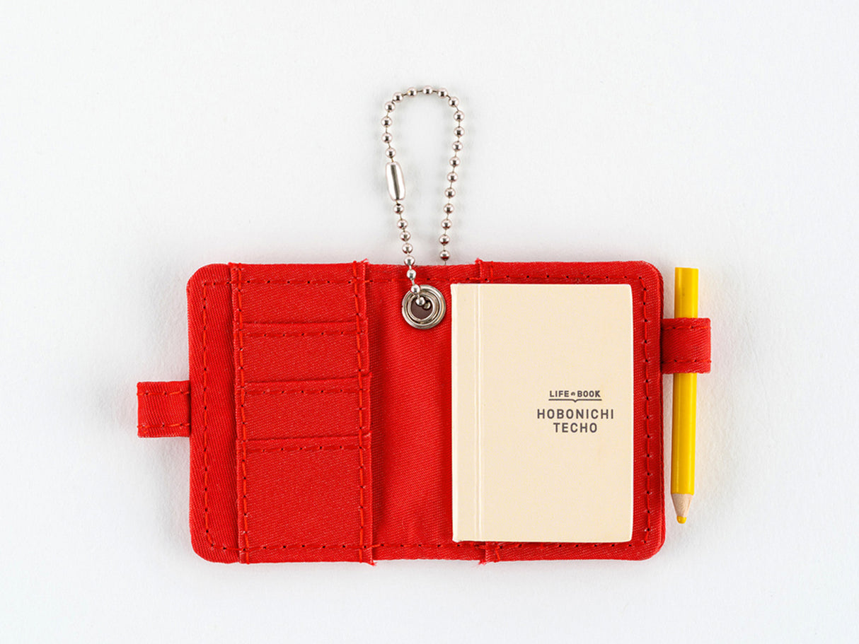 Hobonichi Techo Mini Keychain - Red