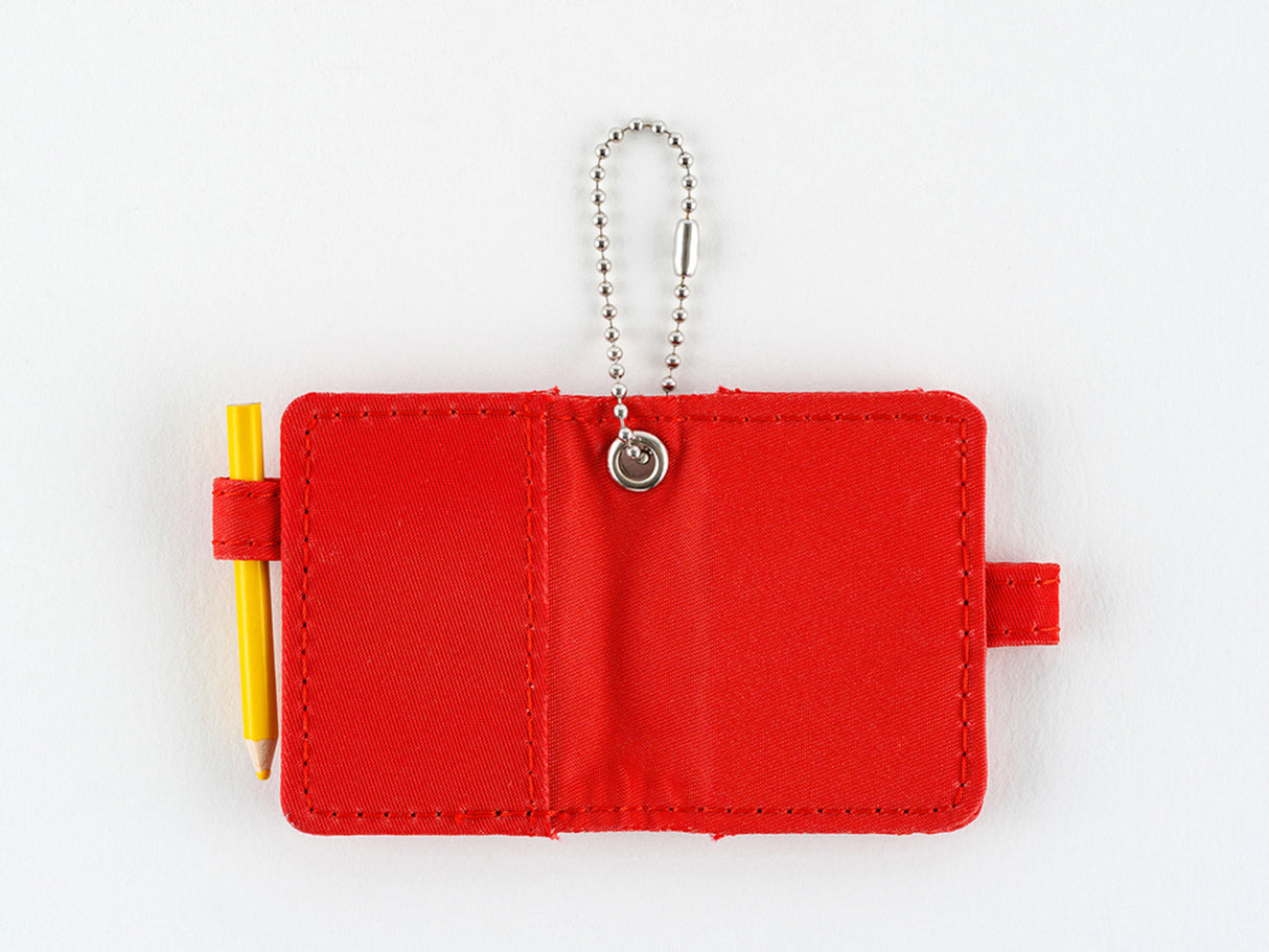 Hobonichi Techo Mini Keychain - Red