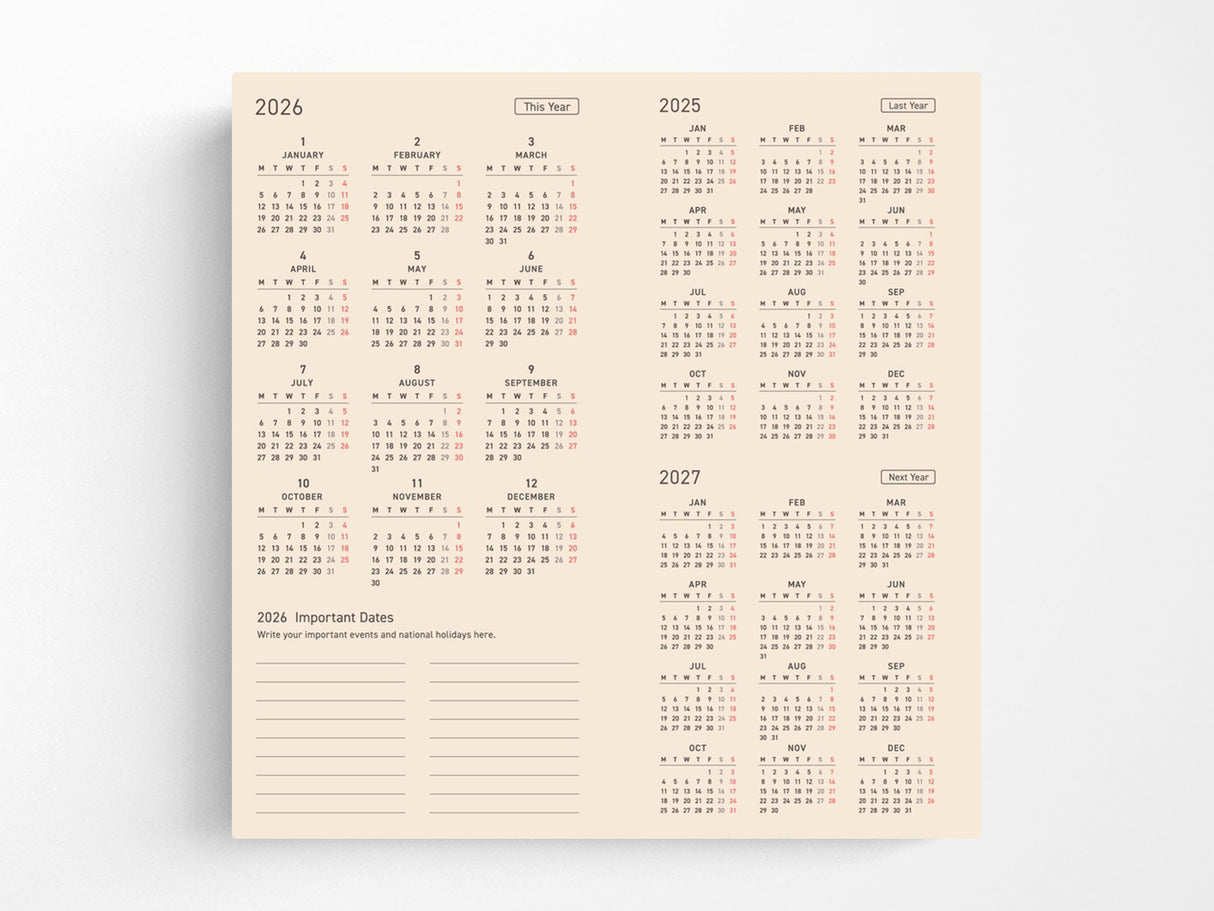 Hobonichi Techo Weeks 2026 - Virginia Lee Burton: The Little House