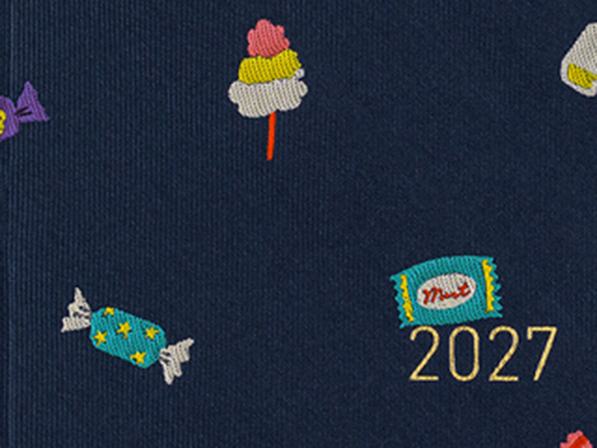 Hobonichi Techo Weeks 2027 - Bow & Tie: Candy Dream