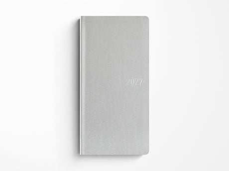 Hobonichi Techo Weeks 2027 - Leather: Noble Silver