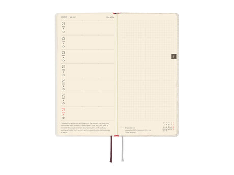 Hobonichi Techo Weeks 2027 - Leo Lionni: Frederick (Poet)