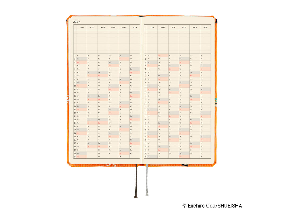 Hobonichi Techo Weeks 2027 - ONE PIECE magazine: Very Very Merry!