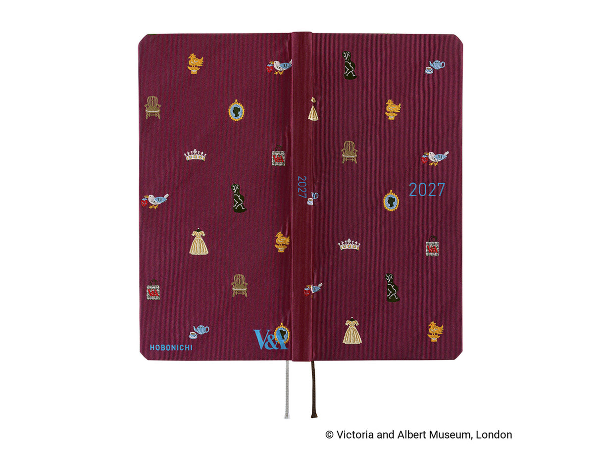 Hobonichi Techo Weeks 2027 - V&A Series: Welcome to the V&A