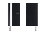 Hobonichi Techo Weeks 2027 - White Line: Black