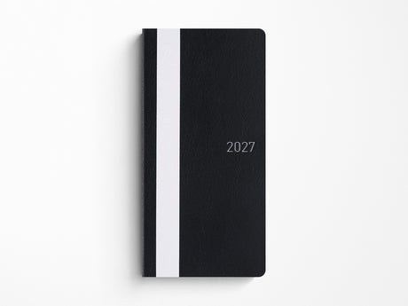 Hobonichi Techo Weeks 2027 - White Line: Black